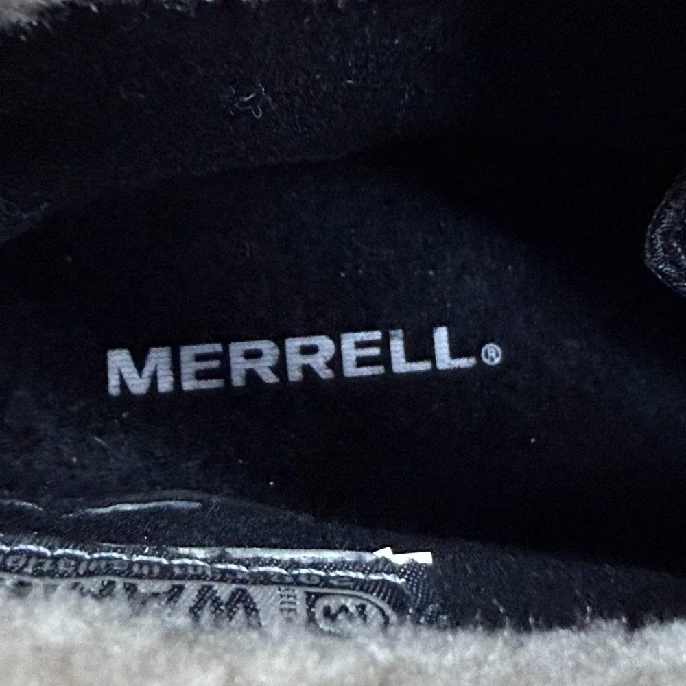 Merrell Haven Mid Lace Up‎ Polar Boots Womens 6 Olive Leather Waterproof